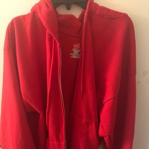 CUTE red Hanes jacket!